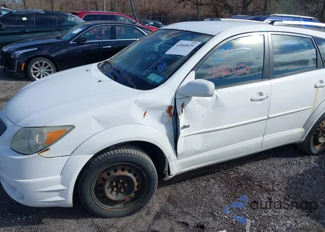 2005 Pontiac Vibe z USA, uszkodzony, nr VIN 5Y2SL63835Z417944